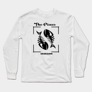 Pisces Design Long Sleeve T-Shirt